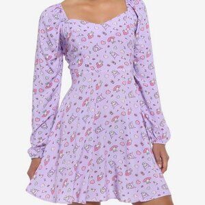 Hottopic exclusive Sanrio Kuromi + my melody sweetheart dress